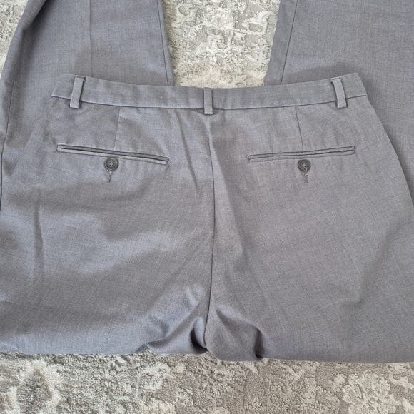 Calvin Klein Men's Gray Buainess Casual Neutral Straight Leg Dress Pants 31x30 - Picture 6 of 6